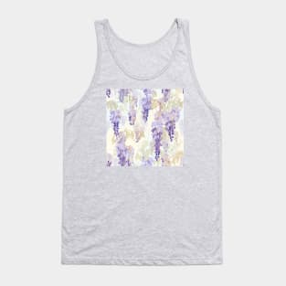 Pastel wisteria pattern Tank Top